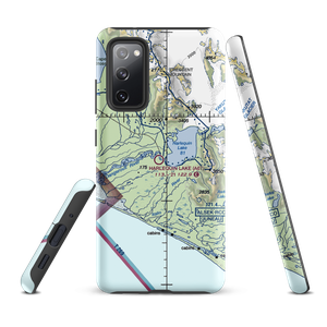 Harlequin Lake Airport (A67) VFR Sectional Samsung Phone Case