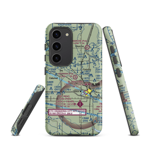 Harman Airport (47OK) VFR Sectional Samsung Phone Case