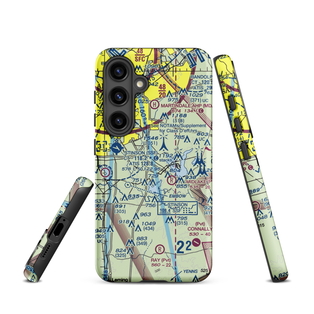 Harmony Field (6XS9) VFR Sectional Samsung Phone Case Samsung Galaxy S24 model shown