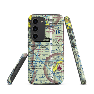 Harold Bunger Airport (16IL) VFR Sectional Samsung Phone Case