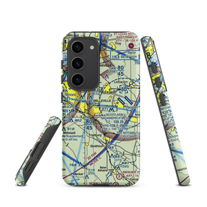 Harold Emmerich Airport (1IS0) VFR Sectional Samsung Phone Case