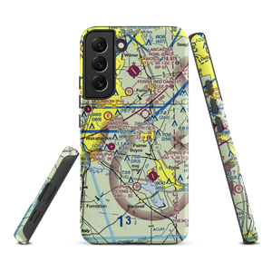 Harper Airport (8TX6) VFR Sectional Samsung Phone Case