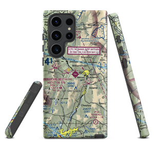 Harriman and West Airport (AQW) VFR Sectional Samsung Phone Case