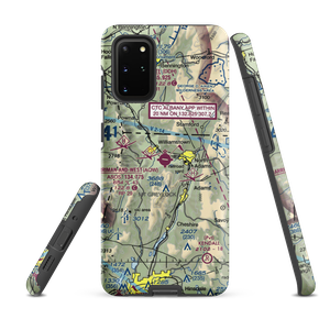 Harriman and West Airport (AQW) VFR Sectional Samsung Phone Case