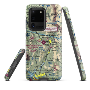Harriman and West Airport (AQW) VFR Sectional Samsung Phone Case