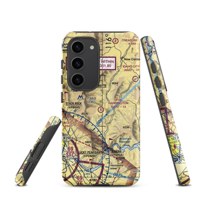 Harrington Airport (20ID) VFR Sectional Samsung Phone Case