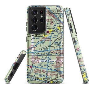 Harrington Farms Airport (IS95) VFR Sectional Samsung Phone Case