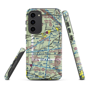 Harrington Farms Airport (IS95) VFR Sectional Samsung Phone Case