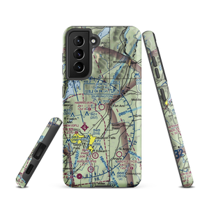 Harris Airport (83K) VFR Sectional Samsung Phone Case