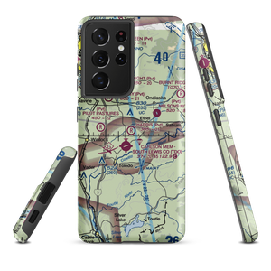 Harris Airport (WN05) VFR Sectional Samsung Phone Case