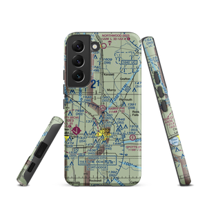 Harris Field (73IA) VFR Sectional Samsung Phone Case