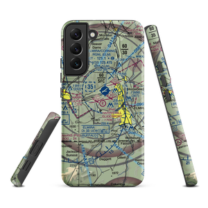 Harris Hill Gliderport (4NY8) VFR Sectional Samsung Phone Case