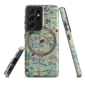 Harris Ranch Airport (2XS1) VFR Sectional Samsung Phone Case