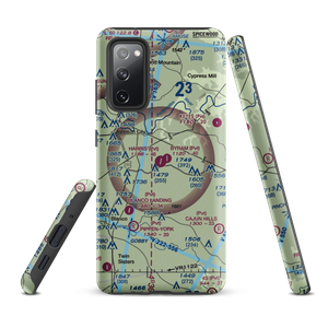 Harris Ranch Airport (2XS1) VFR Sectional Samsung Phone Case