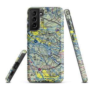 Harrisburg International Airport (MDT) VFR Sectional Samsung Phone Case