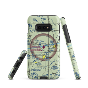 Harrisburg-Raleigh Airport (HSB) VFR Sectional Samsung Phone Case