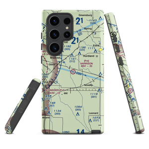 Harrison Airport (MU33) VFR Sectional Samsung Phone Case