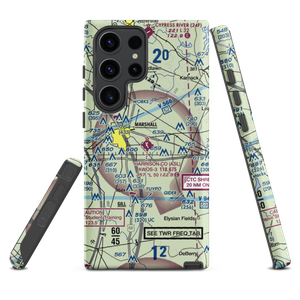 Harrison County Airport (ASL) VFR Sectional Samsung Phone Case