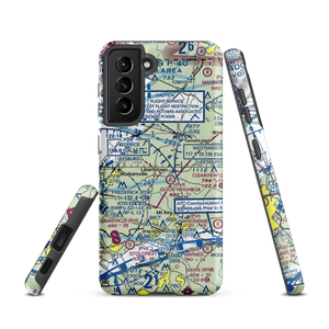 Harrison Farm Airport (8MD5) VFR Sectional Samsung Phone Case