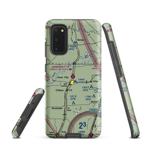 Harrison Field of Knox City Airport (F75) VFR Sectional Samsung Phone Case