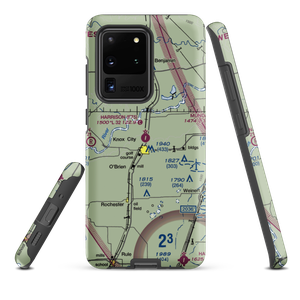 Harrison Field of Knox City Airport (F75) VFR Sectional Samsung Phone Case