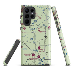 Harrison Piloncillo Ranch Airport (TE27) VFR Sectional Samsung Phone Case