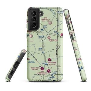 Harrison Piloncillo Ranch Airport (TE27) VFR Sectional Samsung Phone Case