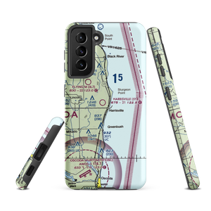 Harrisville Airport (5Y0) VFR Sectional Samsung Phone Case