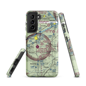 Harrod Airport (SN42) VFR Sectional Samsung Phone Case