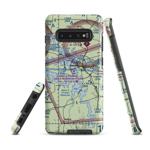 Harry S Truman Dam & Reservoir Seaplane Base (75U) VFR Sectional Samsung Phone Case