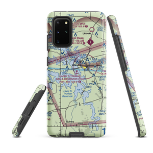 Harry S Truman Dam & Reservoir Seaplane Base (75U) VFR Sectional Samsung Phone Case