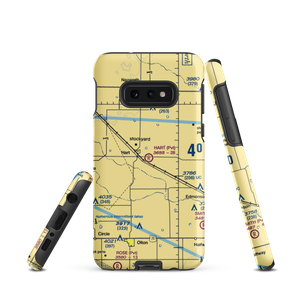 Hart Aerial Airport (1TX8) VFR Sectional Samsung Phone Case