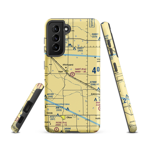 Hart Aerial Airport (1TX8) VFR Sectional Samsung Phone Case