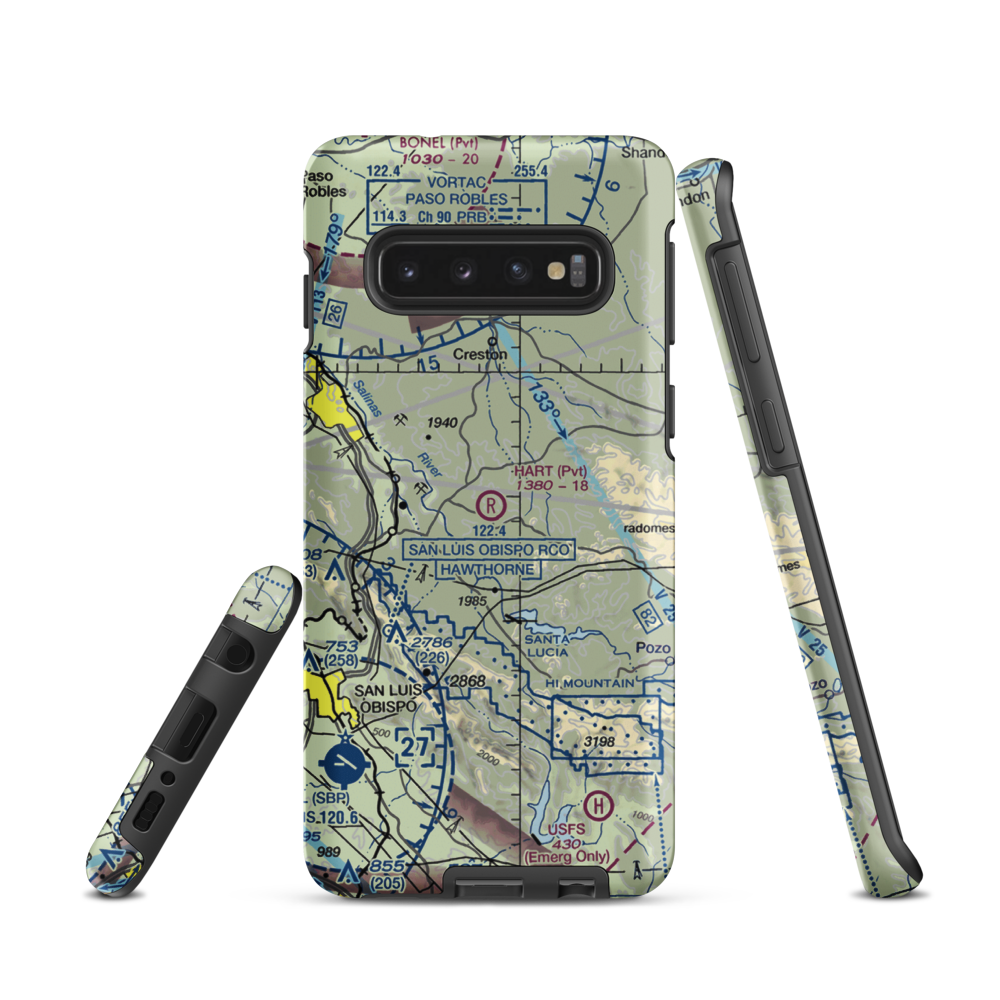 Hart Ranch Airport (5CL1) VFR Sectional Samsung Phone Case Samsung Galaxy S10 model shown