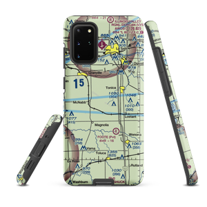 Hartenbower Hectares Airport (2V3) VFR Sectional Samsung Phone Case