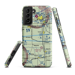 Hartenbower Hectares Airport (2V3) VFR Sectional Samsung Phone Case