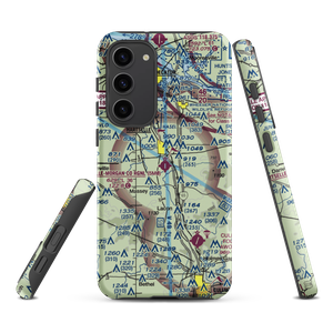 Hartselle-Morgan County Regional Airport (5M0) VFR Sectional Samsung Phone Case