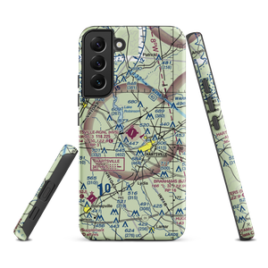 Hartsville Regional Airport (HVS) VFR Sectional Samsung Phone Case