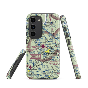 Hartsville Regional Airport (HVS) VFR Sectional Samsung Phone Case