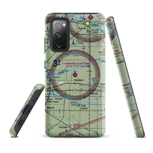 Harvard State Airport (08K) VFR Sectional Samsung Phone Case