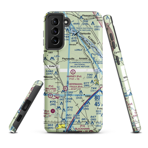 Harvey Airport (MO35) VFR Sectional Samsung Phone Case