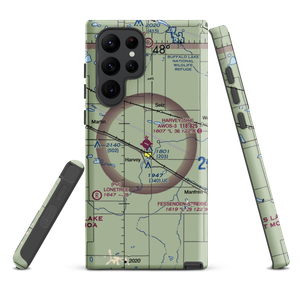 Harvey Municipal Airport (5H4) VFR Sectional Samsung Phone Case