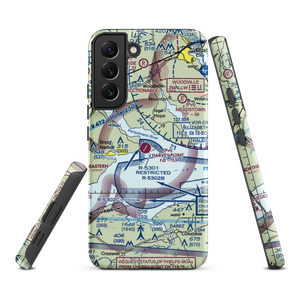 Harvey Point Defense Testing Activity Airport (NC01) VFR Sectional Samsung Phone Case