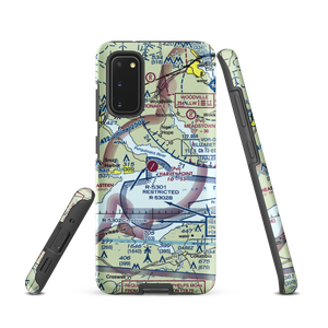 Harvey Point Defense Testing Activity Airport (NC01) VFR Sectional Samsung Phone Case