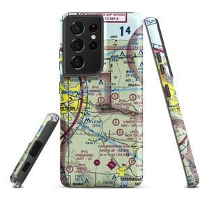 Harvs Airport (4NK5) VFR Sectional Samsung Phone Case