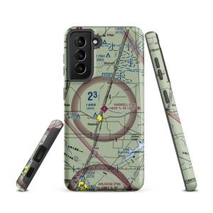 Haskell Municipal Airport (15F) VFR Sectional Samsung Phone Case