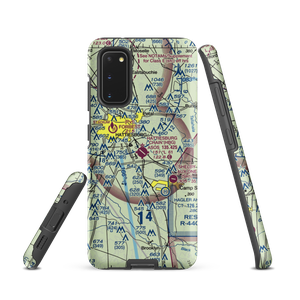 Hattiesburg Bobby L Chain Municipal Airport (HBG) VFR Sectional Samsung Phone Case