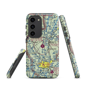 Hattiesburg Laurel Regional Airport (PIB) VFR Sectional Samsung Phone Case