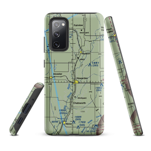 Hawarden Municipal Airport (2Y2) VFR Sectional Samsung Phone Case