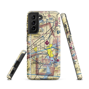 Hawk Haven Airport (ID27) VFR Sectional Samsung Phone Case